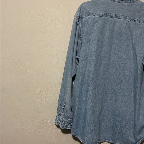 Disney Vintage Denim Blue Shirt with Embroidered Design - Picture 6 of 8